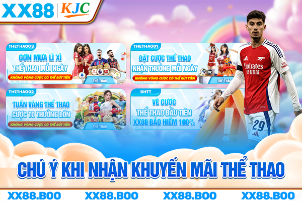 Chú ý khi nhận khuyến mãi thể thao