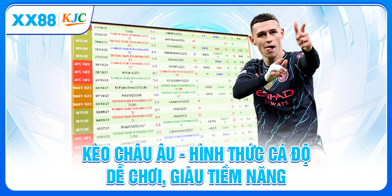 Kèo Châu Âu - Hình Thức Cá Độ Dễ Chơi, Giàu Tiềm Năng