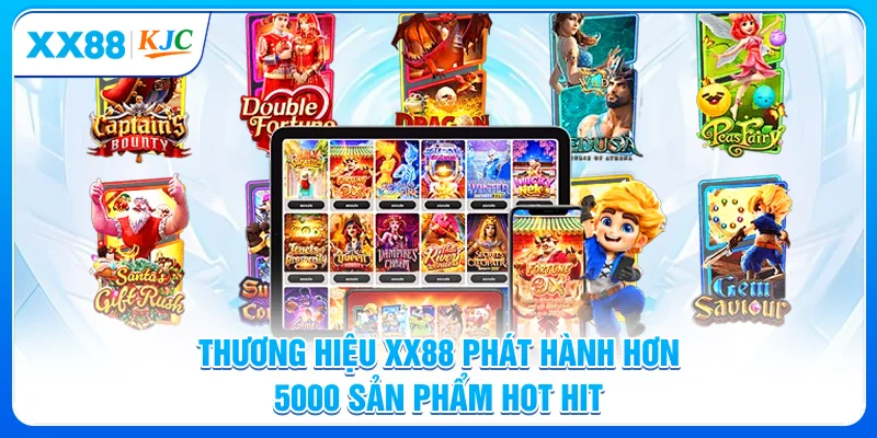 Thương hiệu XX88 phát hành hơn 5000 sản phẩm hot hit
